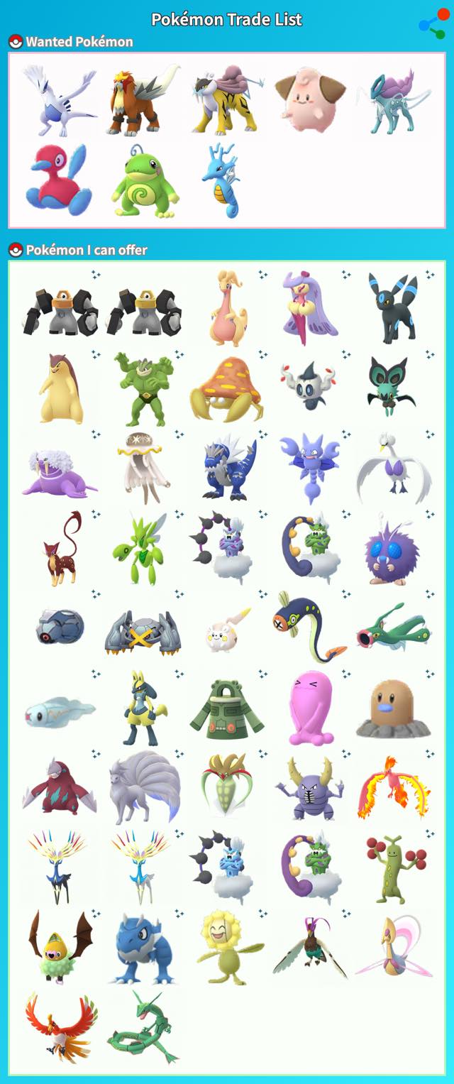 Pokémon Go - Shiny Miltank (Ecremeuh) échangeable - 30 Jours Ou Déjà Attrapé