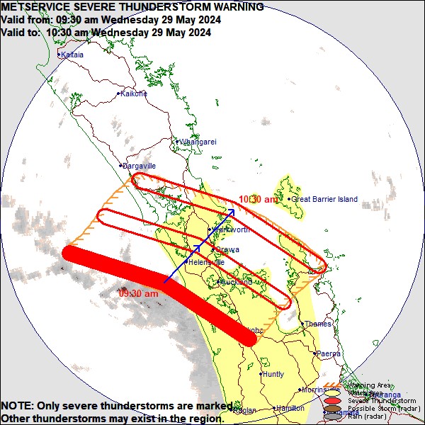 Civil - UPDATE: MetService have lifted the severe thunderstorm warning ...