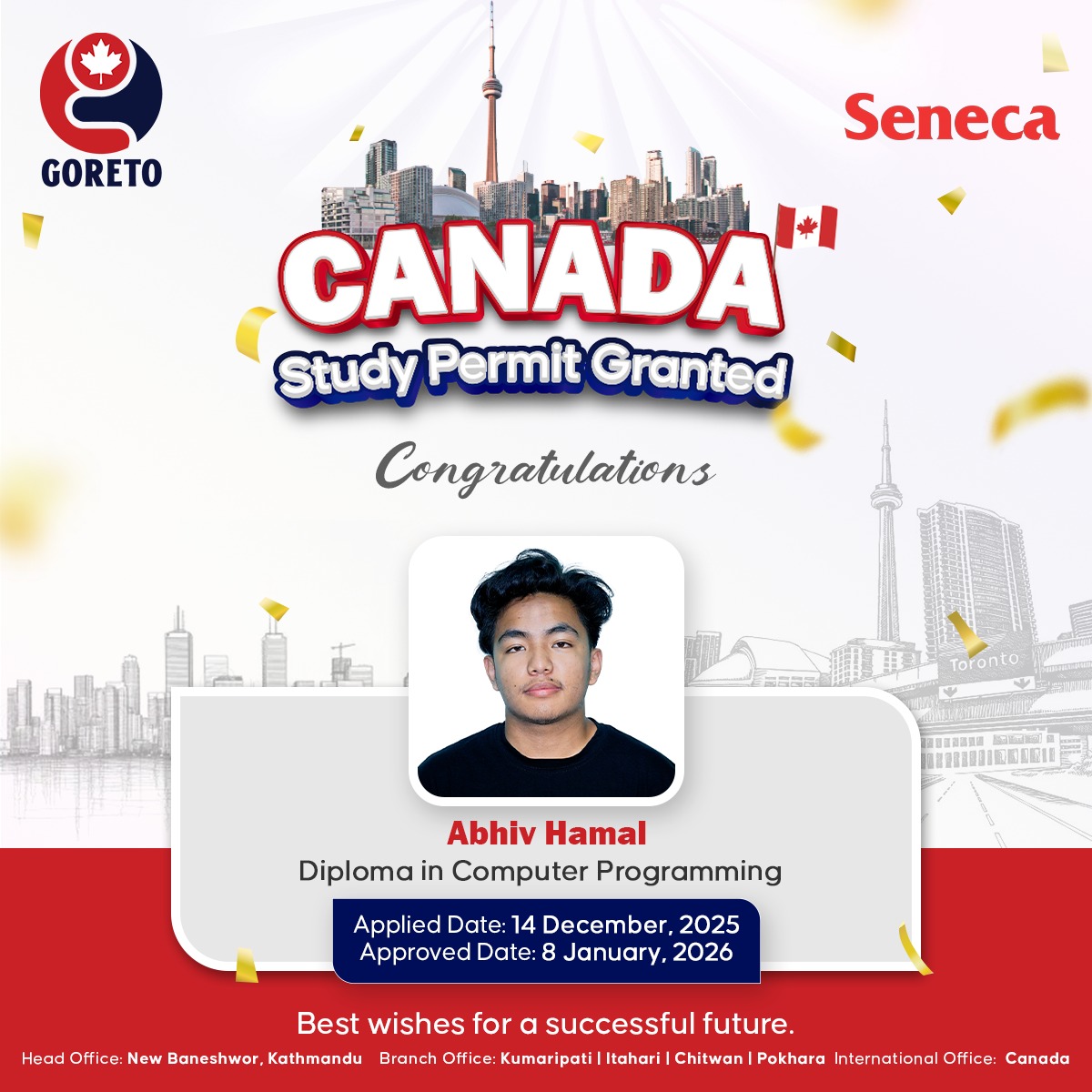 🎉 Big Congratulations to... - Goreto Educational Consultancy | Facebook