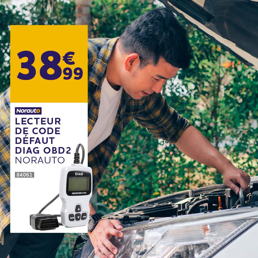 Lecteur De Code Défaut Diag Obd2 Norauto