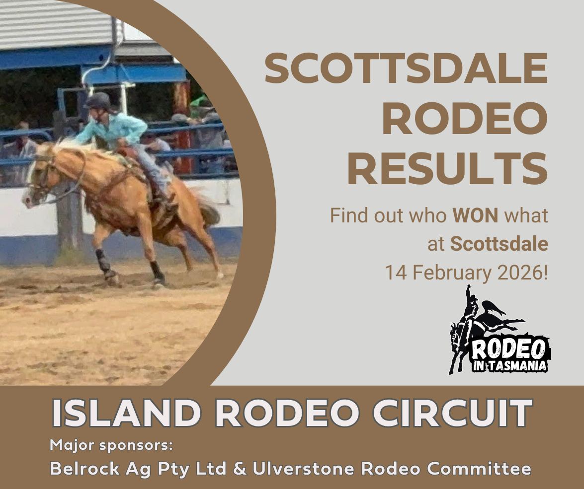 Island - SCOTTSDALE RODEO RESULTS – 14 February 2026 hosted by ID Rodeo ...