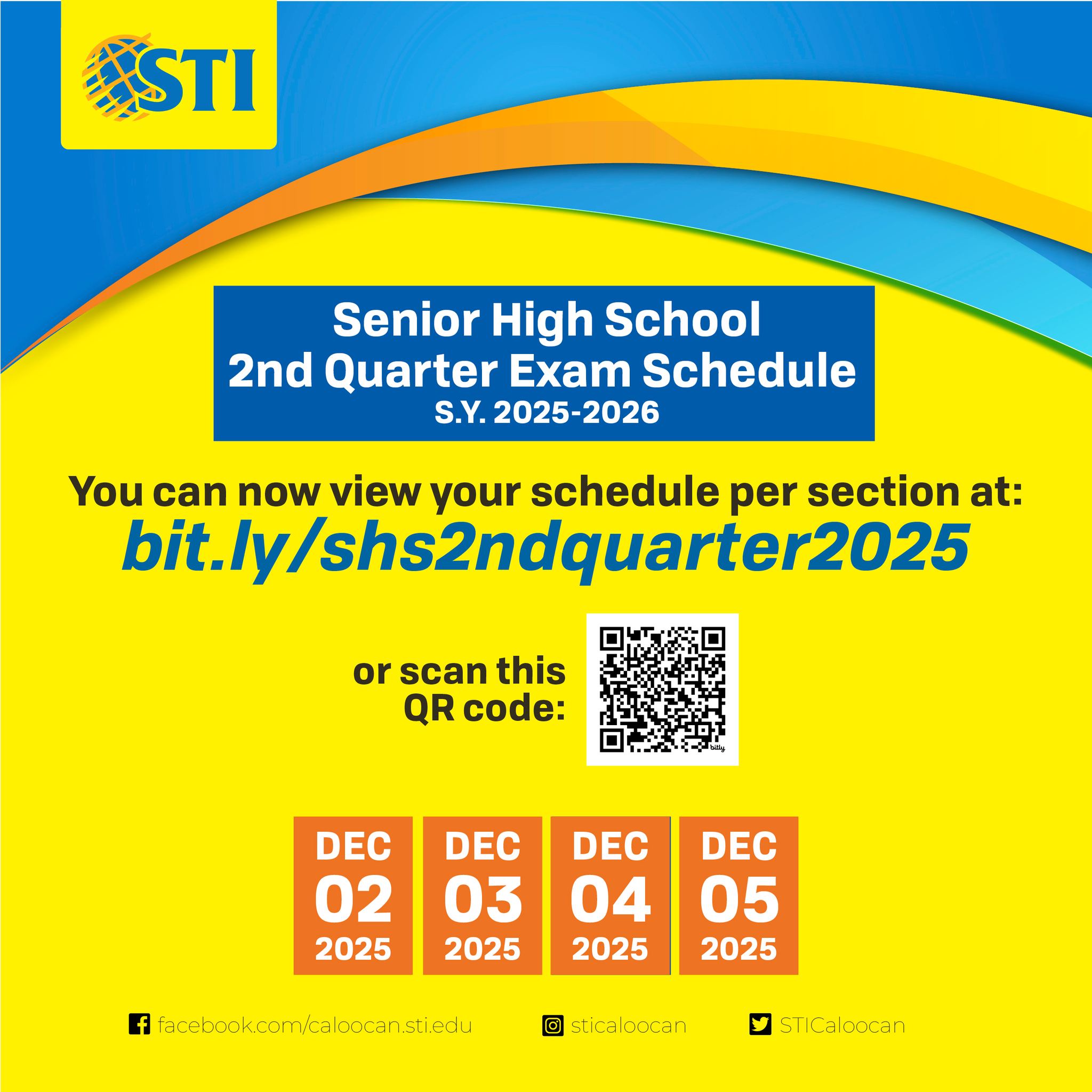STI - Attention SHS Students, You may now view your 2nd Quarter Exam ...