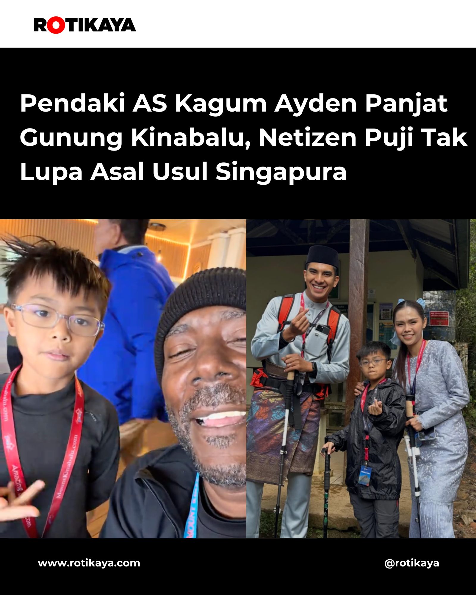 ROTIKAYA - “Saya dari Singapura, Sabah dan Kuala Lumpur” ️🥰 | Facebook