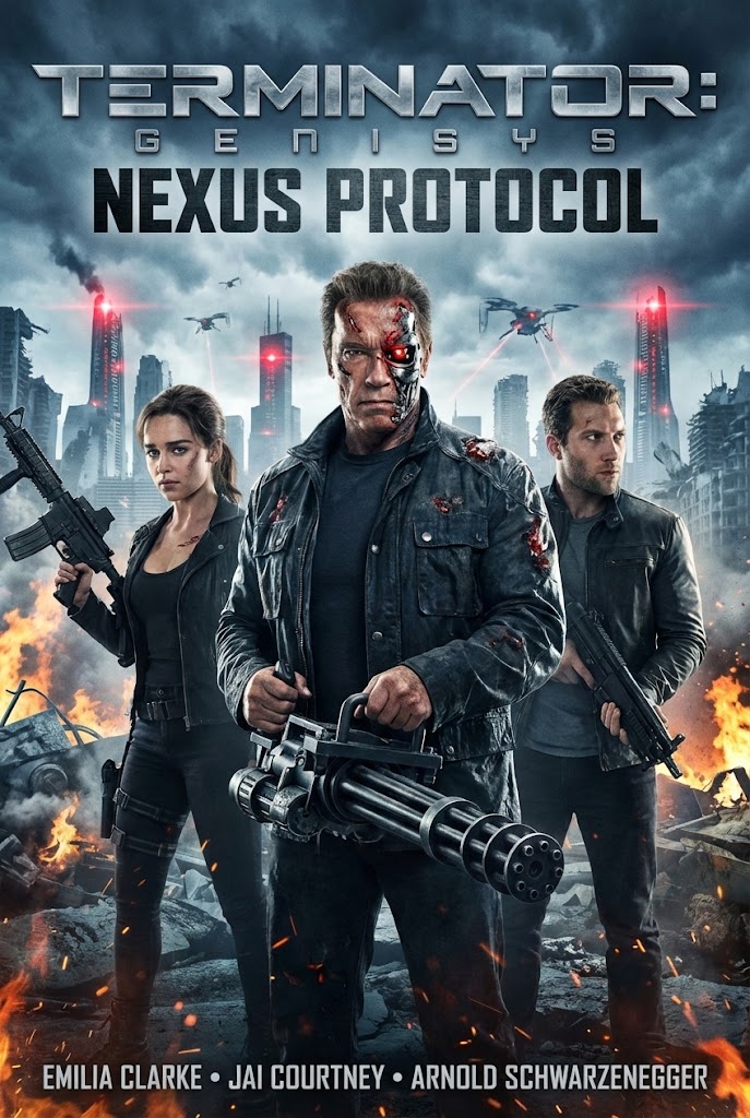 Movie - 🎬 Terminator: Genisys - Nexus Protocol (2026) 👉 Emilia Clarke ...
