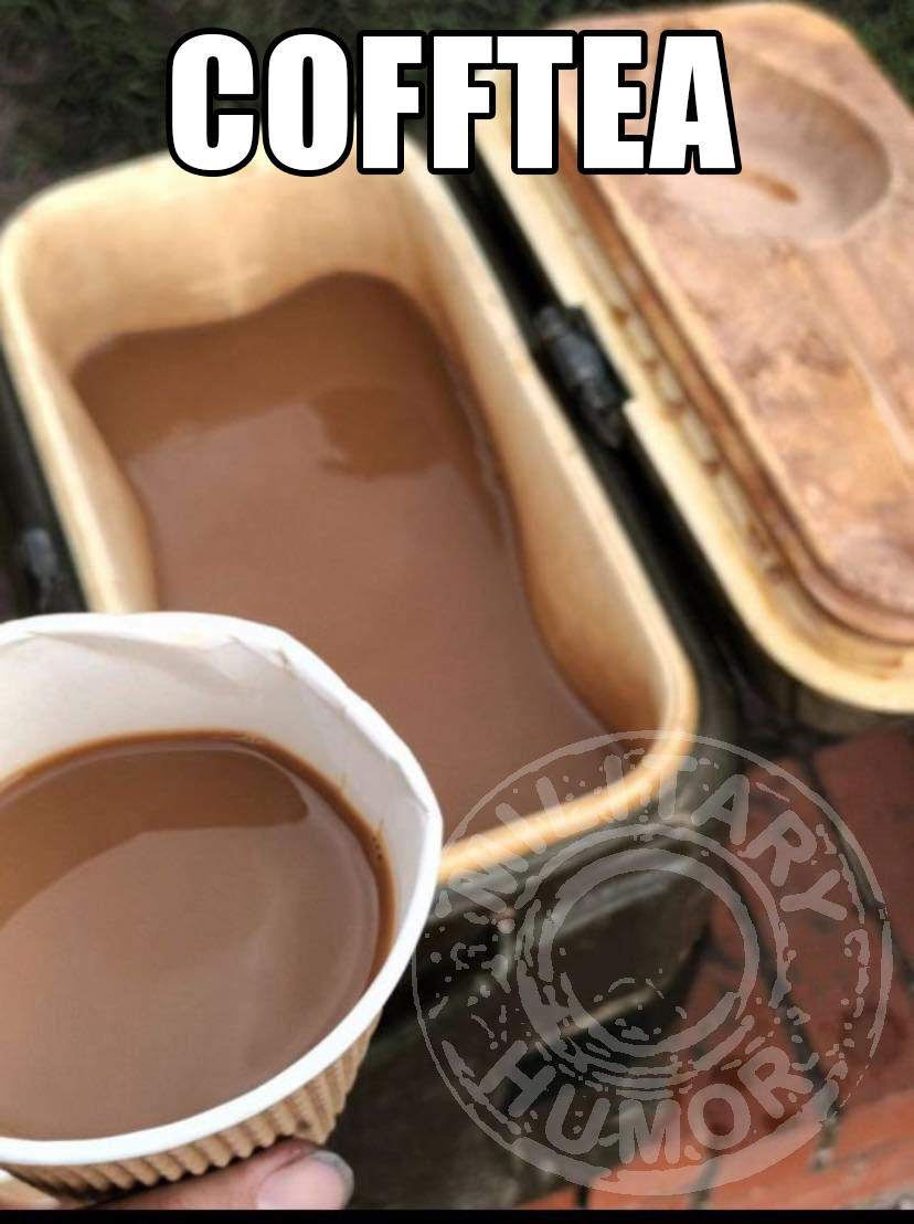 Military - NORWEGIAN CONTAINER OF COFFTEA A unique blend of coffee, tea ...