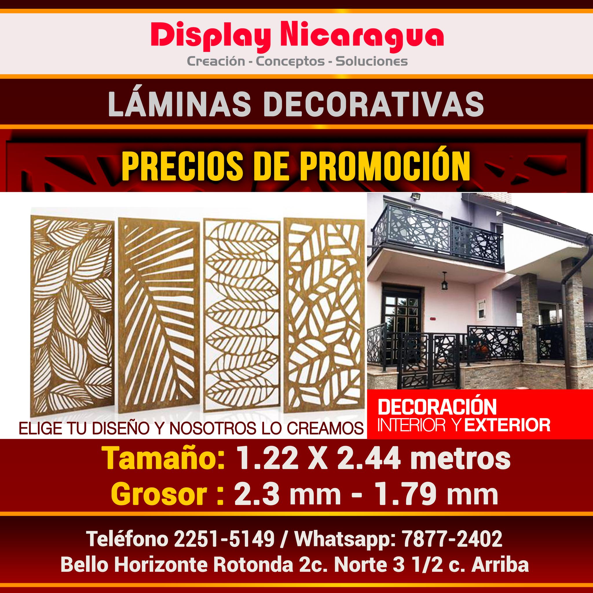Display - ¡Transforma tus espacios con nuestras láminas metálicas ...