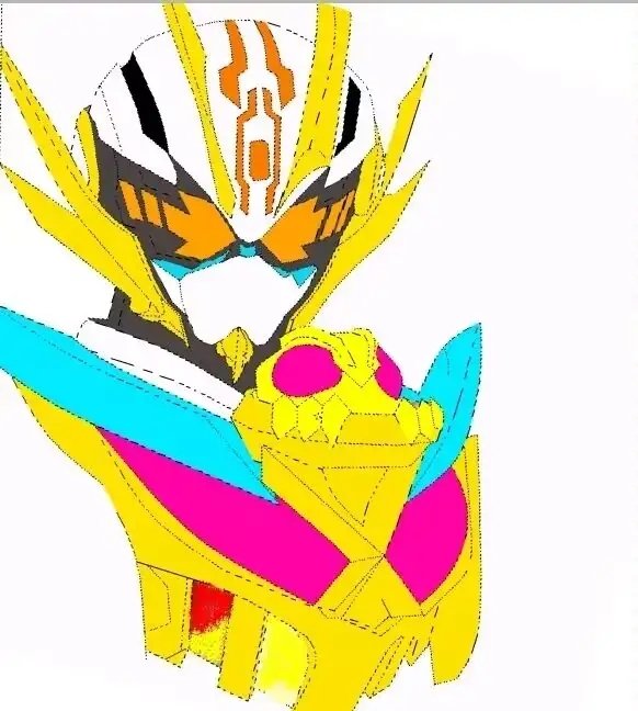 Toytograph - *** ไม่ยืนยัน ภาพสเก็ตช์ของ Kamen Rider Platinum Gotchard ...