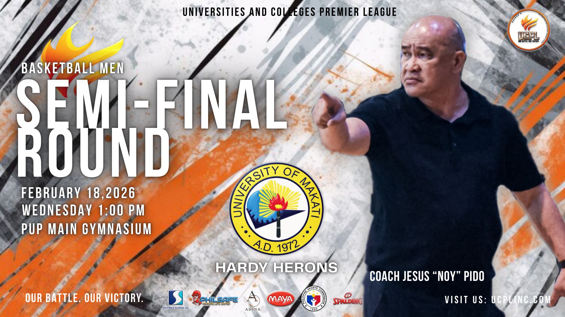 Universities - UCPL Season 2: “Our Battle. Our Victory.” February 18 ...