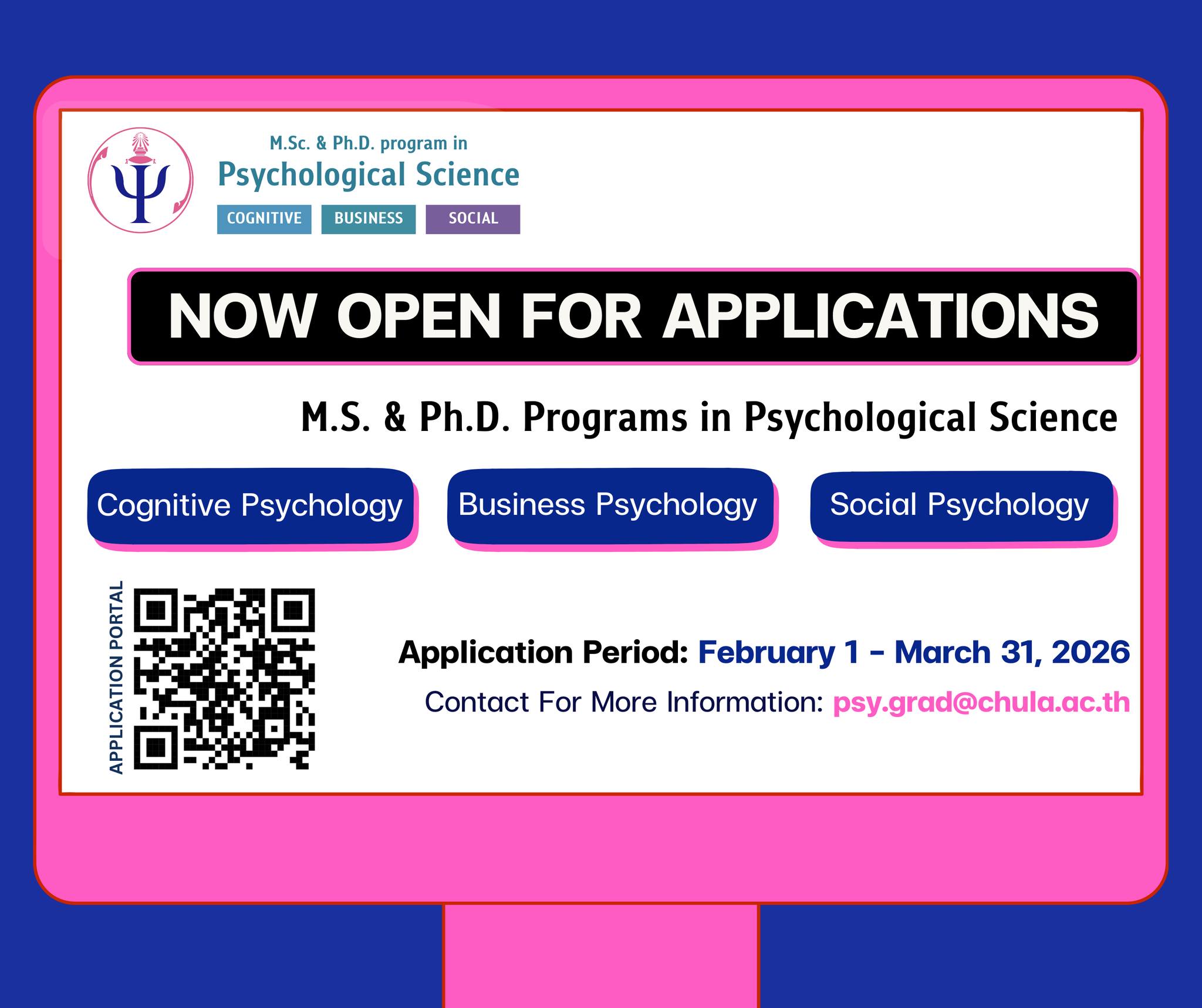 Psychological Science at Chula