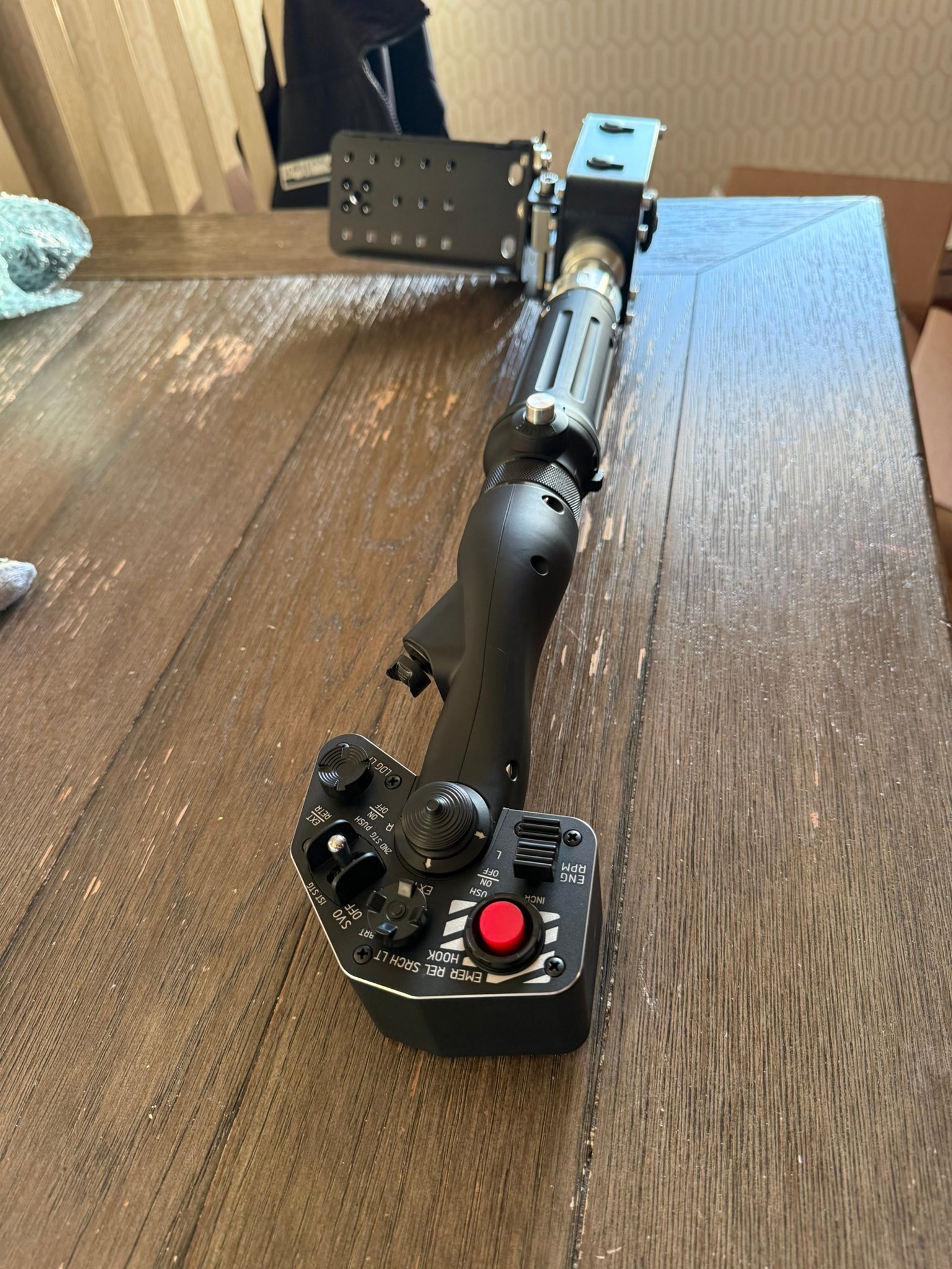 Virpil UH60 grip and rotor TCS base for Microsoft Flight Simulator