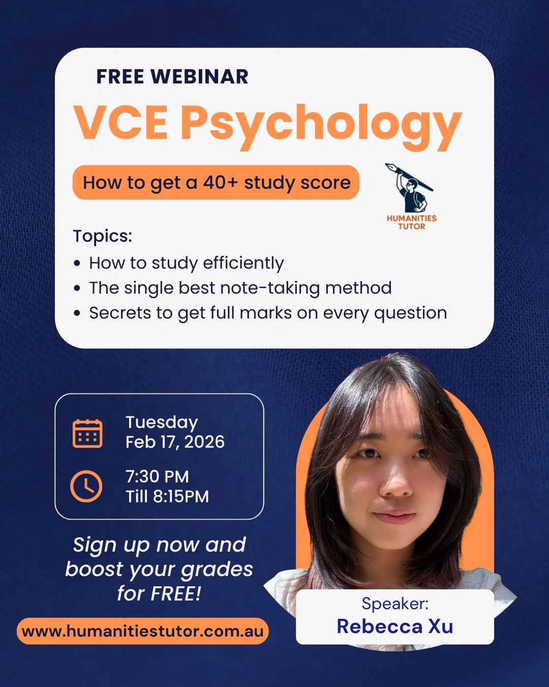 Humanities Tutor | Melbourne VIC