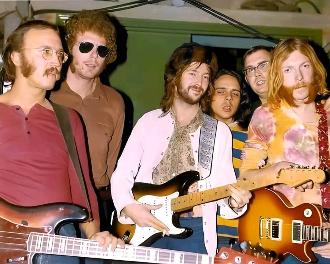 Derek and the Dominos with Duane Allman￼- This hi res version of