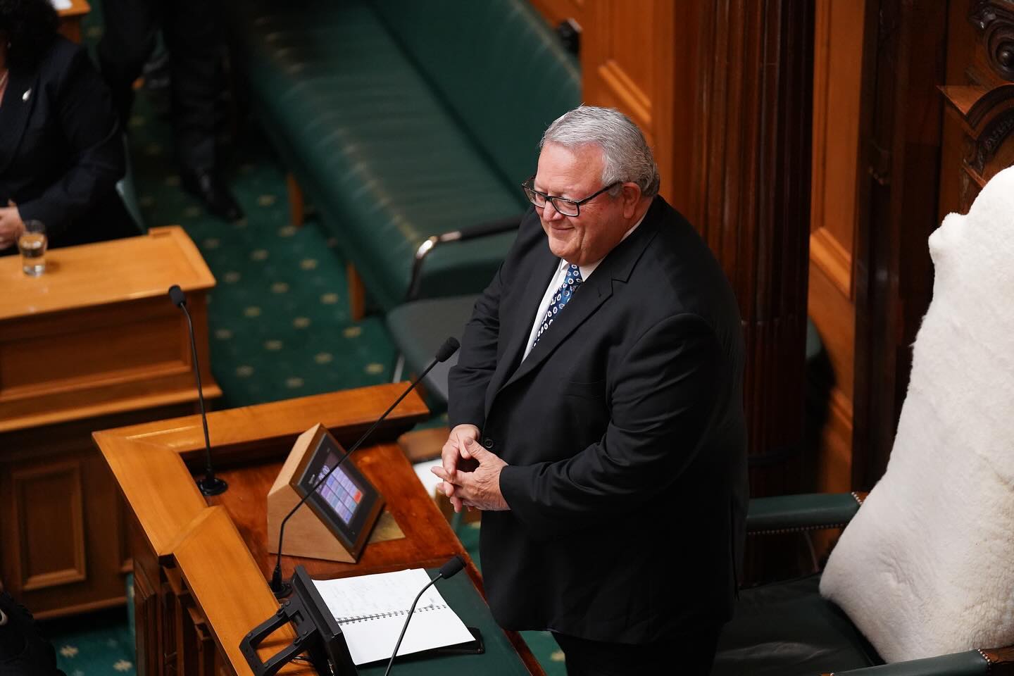It is an honour to be sworn in as New Zealand's 32nd Speaker of