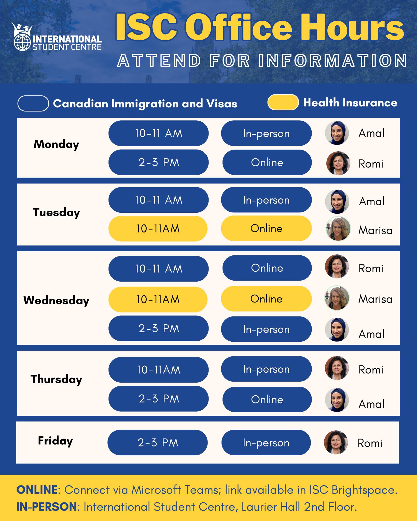 🌏 Join us for ISC... - UWindsor International Student Centre | Facebook