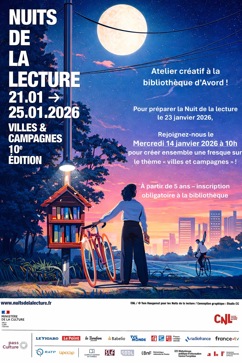 Mairie - La magie de la lecture s’invite à Avord ! Du 21 au 25 janvier ...