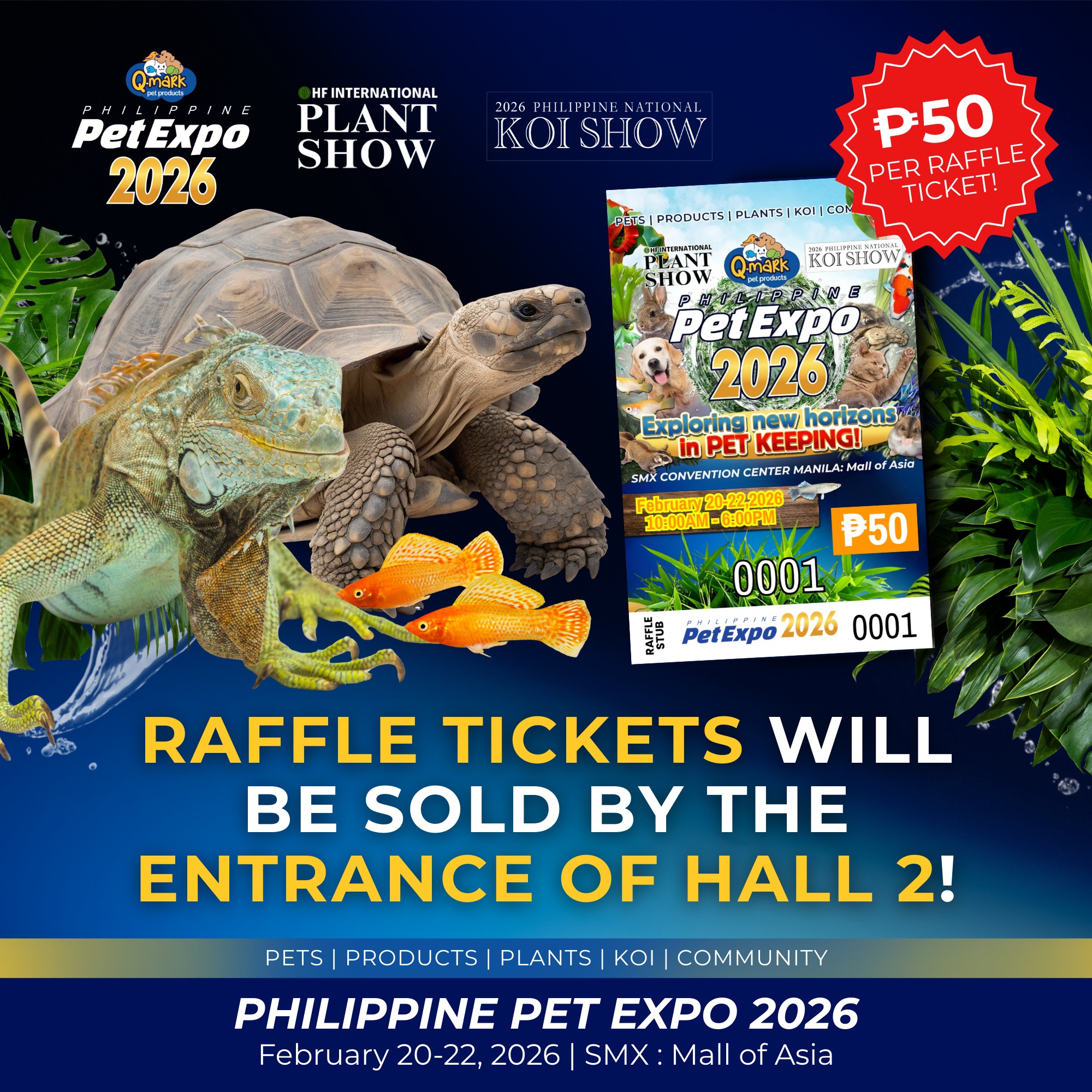 📣 WHERE TO GET YOUR RAFFLE TICKETS?... - Philippine Pet Expo | Facebook