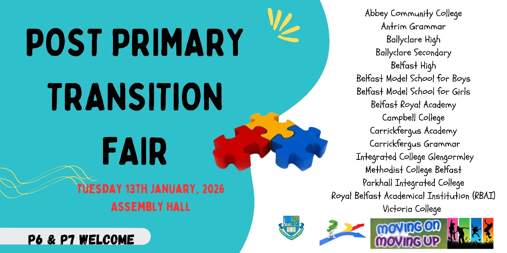 🟡 TODAY 🔵 🔵 P7 pupils & parents... - Mossley Primary School | Facebook
