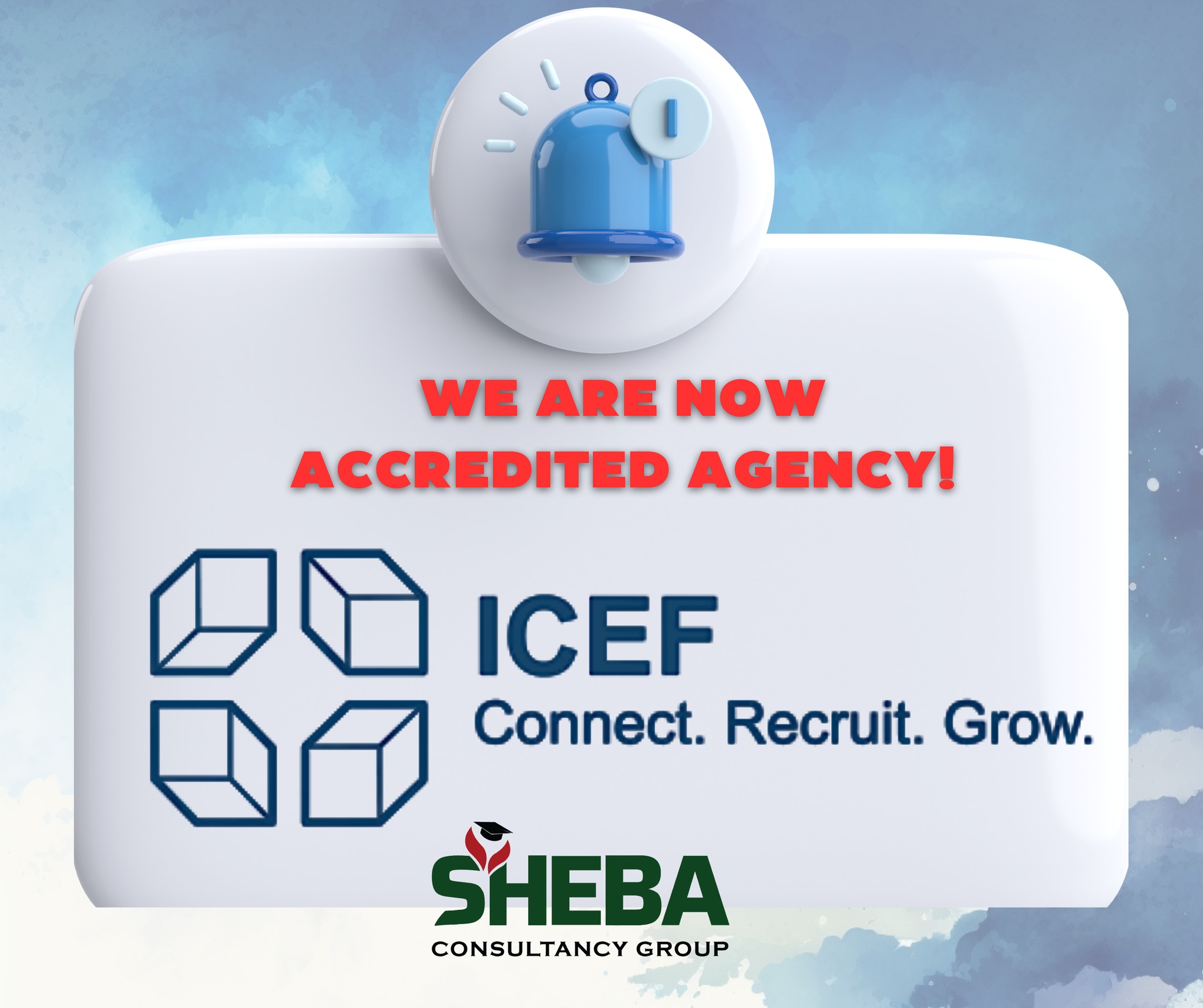 SHEBA - 🏅 𝐏𝐫𝐨𝐮𝐝 𝐌𝐨𝐦𝐞𝐧𝐭 𝐟𝐨𝐫 𝐒𝐡𝐞𝐛𝐚 𝐂𝐨𝐧𝐬𝐮𝐥𝐭𝐚𝐧𝐜𝐲 𝐆𝐫𝐨𝐮𝐩! We are now an ICEF ...