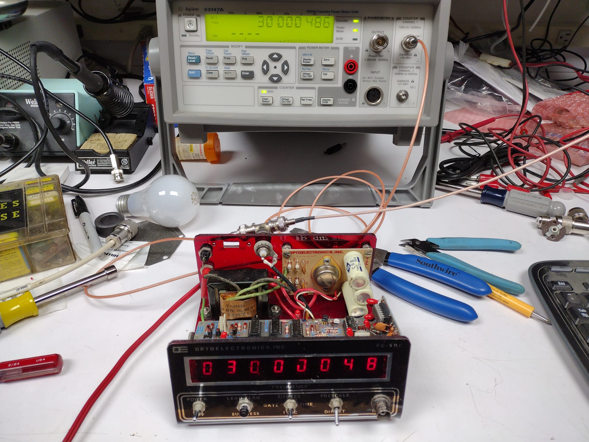 HP Q-meter design and engineering