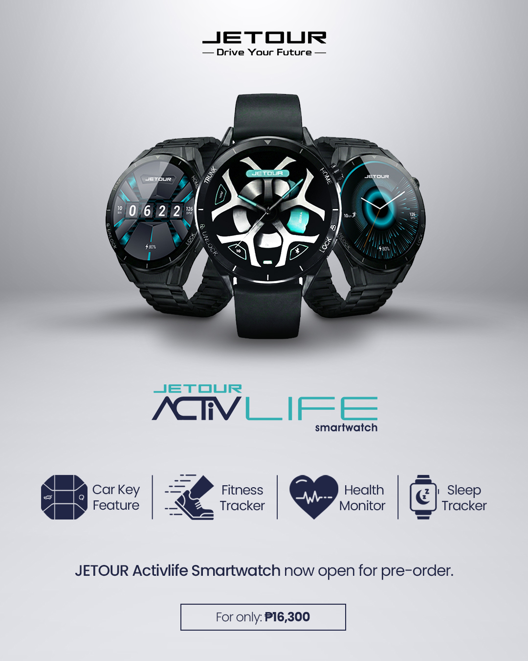 Jetour - A smarter way to stay connected. The ACTIVLife Smartwatch ...