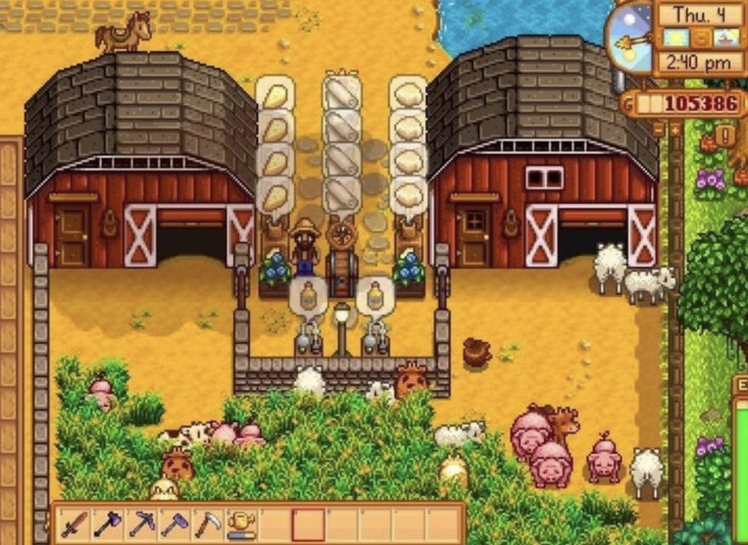 My Potato Games - Minimalist but super efficient barn... | Facebook