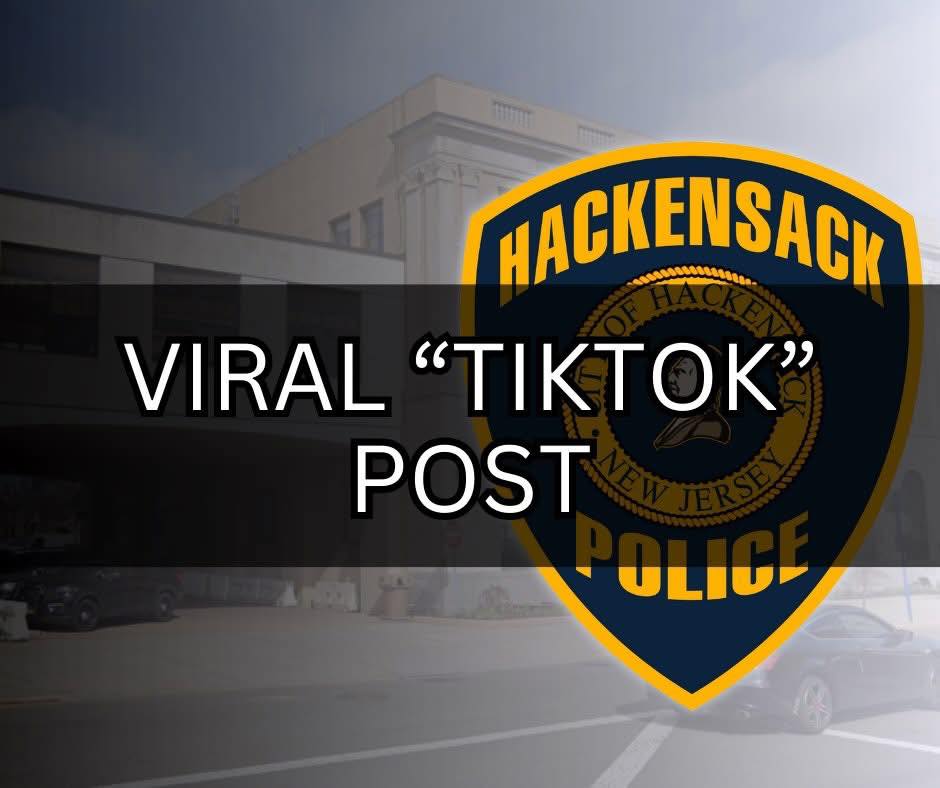 Jersey - The Hackensack Police Department was recently made aware of a ...