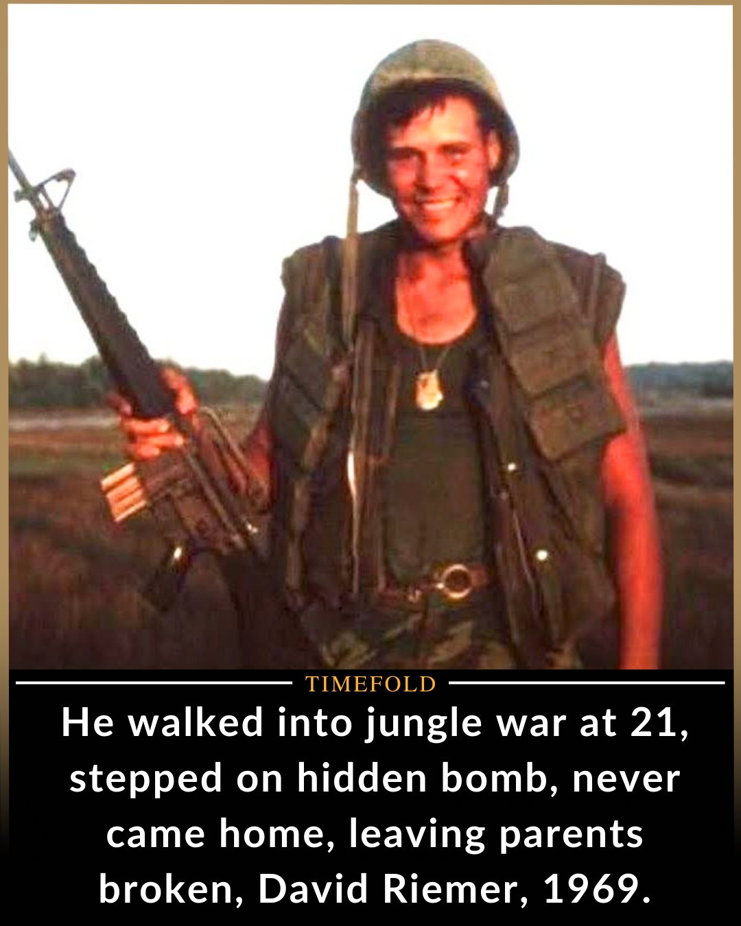 TimeFold - David Riemer went to Vietnam in 1968. He was barely old ...