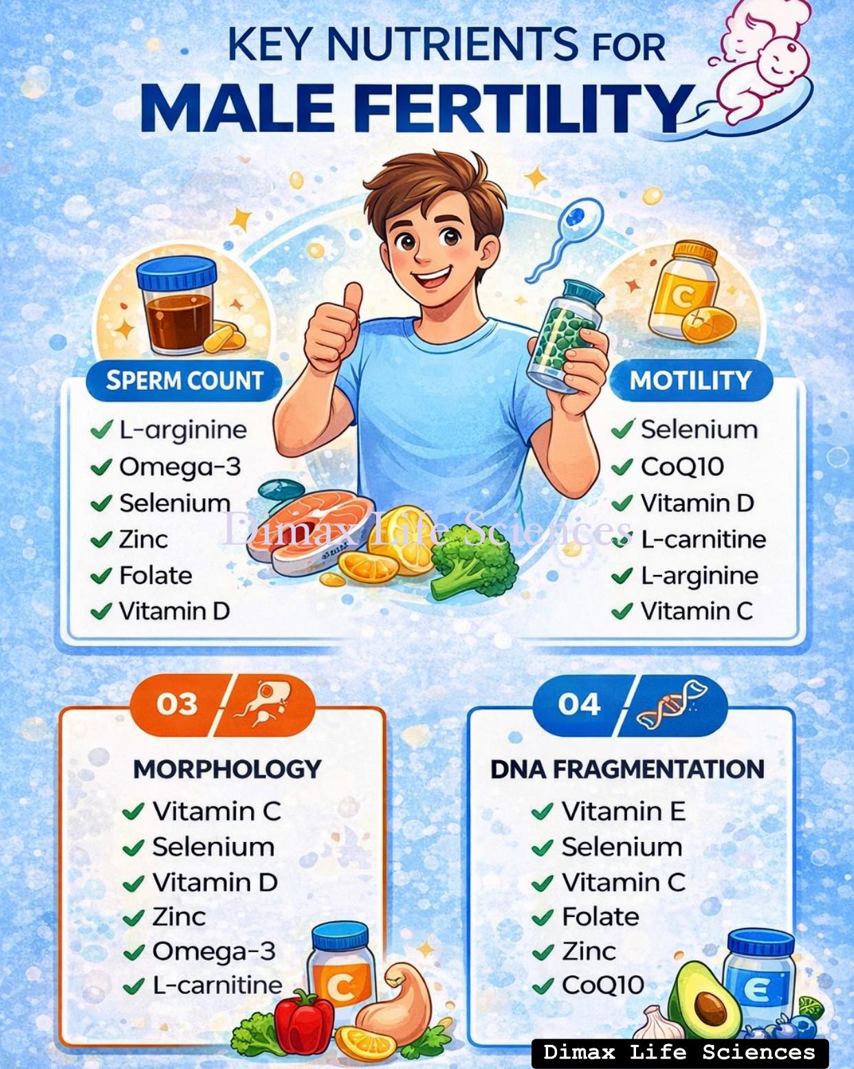l carnitine role in male infertility Men, your health matters—especially when it comes to building your family. Did you know certain nutrients can help support sperm health, motility, and overall fertility? From zinc to CoQ10, here are 10 BPC-157 y su impacto Vanilla Extract Size: 8g x 30 Sachets:30s x 4