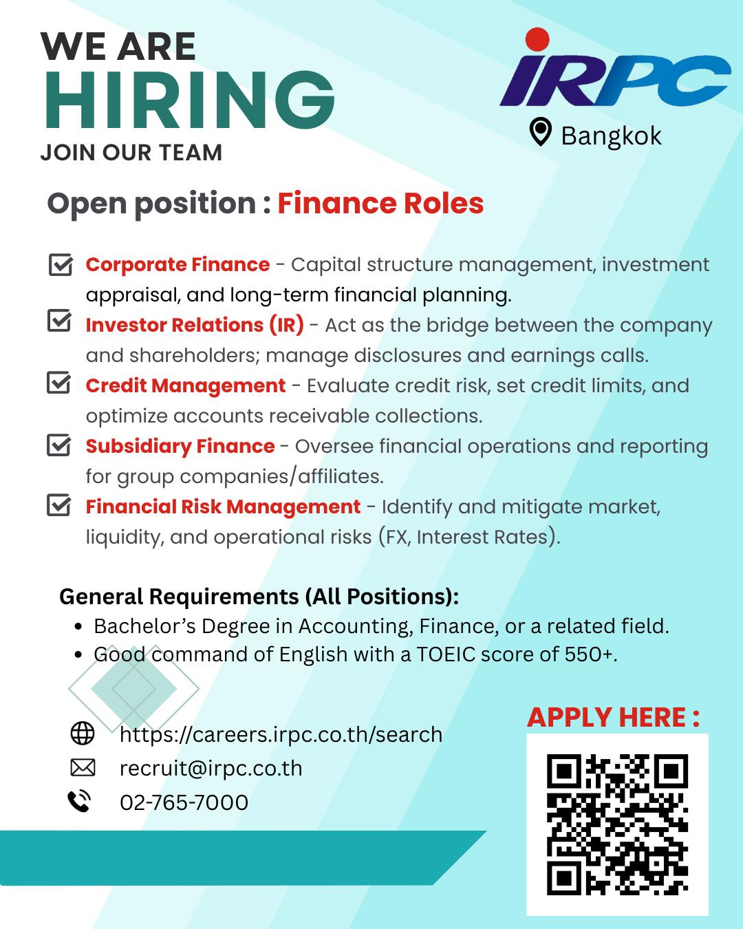 IRPC Recruitment