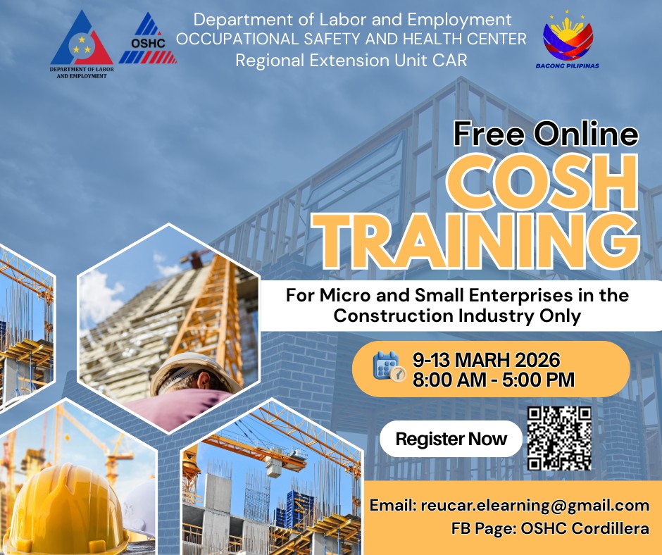 OSHC - OSHC REU CAR is offering FREE COSH training, a 40-hour ...
