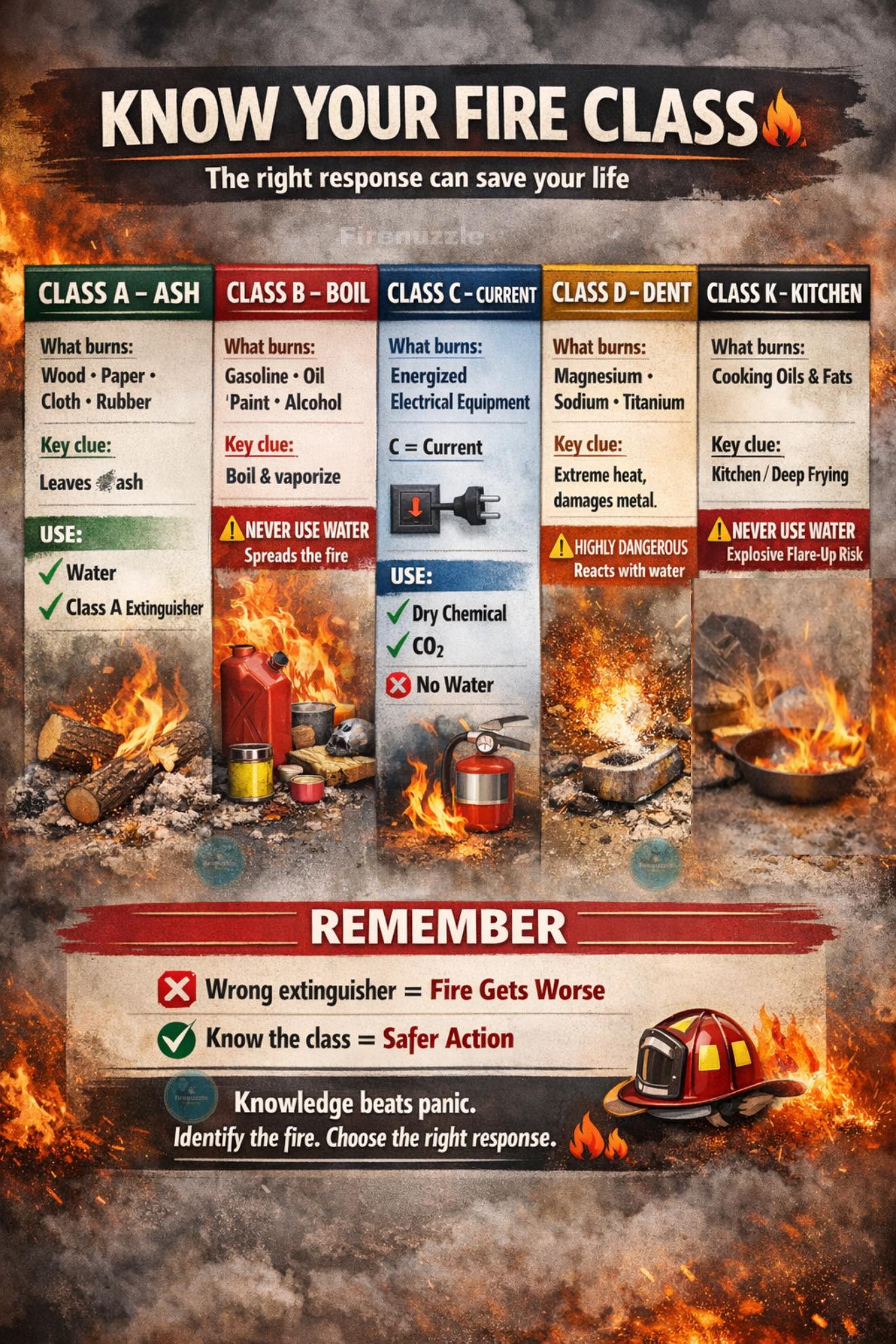 firenuzzle - 📌 EASY WAY TO KNOW YOUR FIRE — IT COULD SAVE... | Facebook