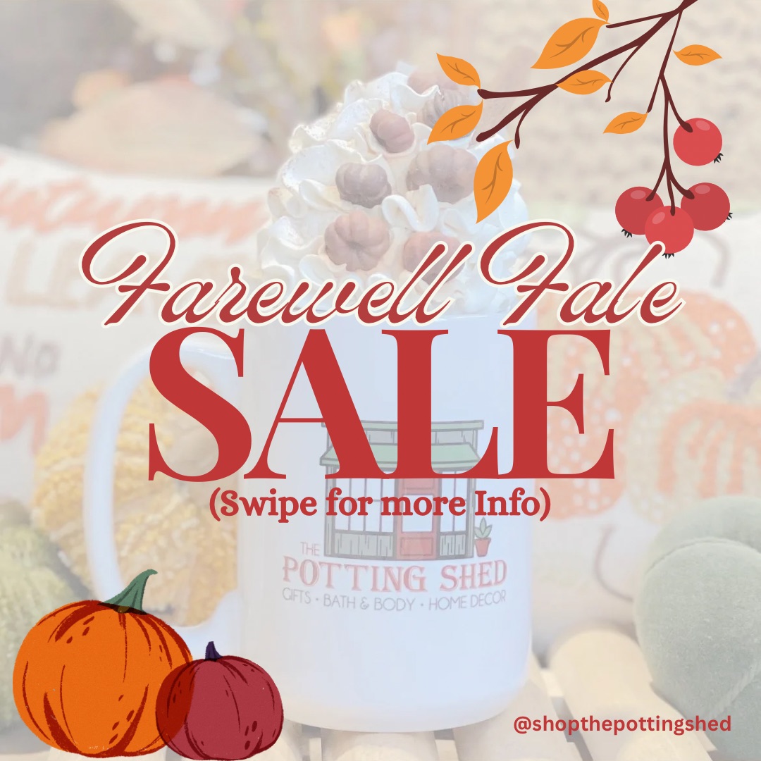Farewell Fall Sale Event