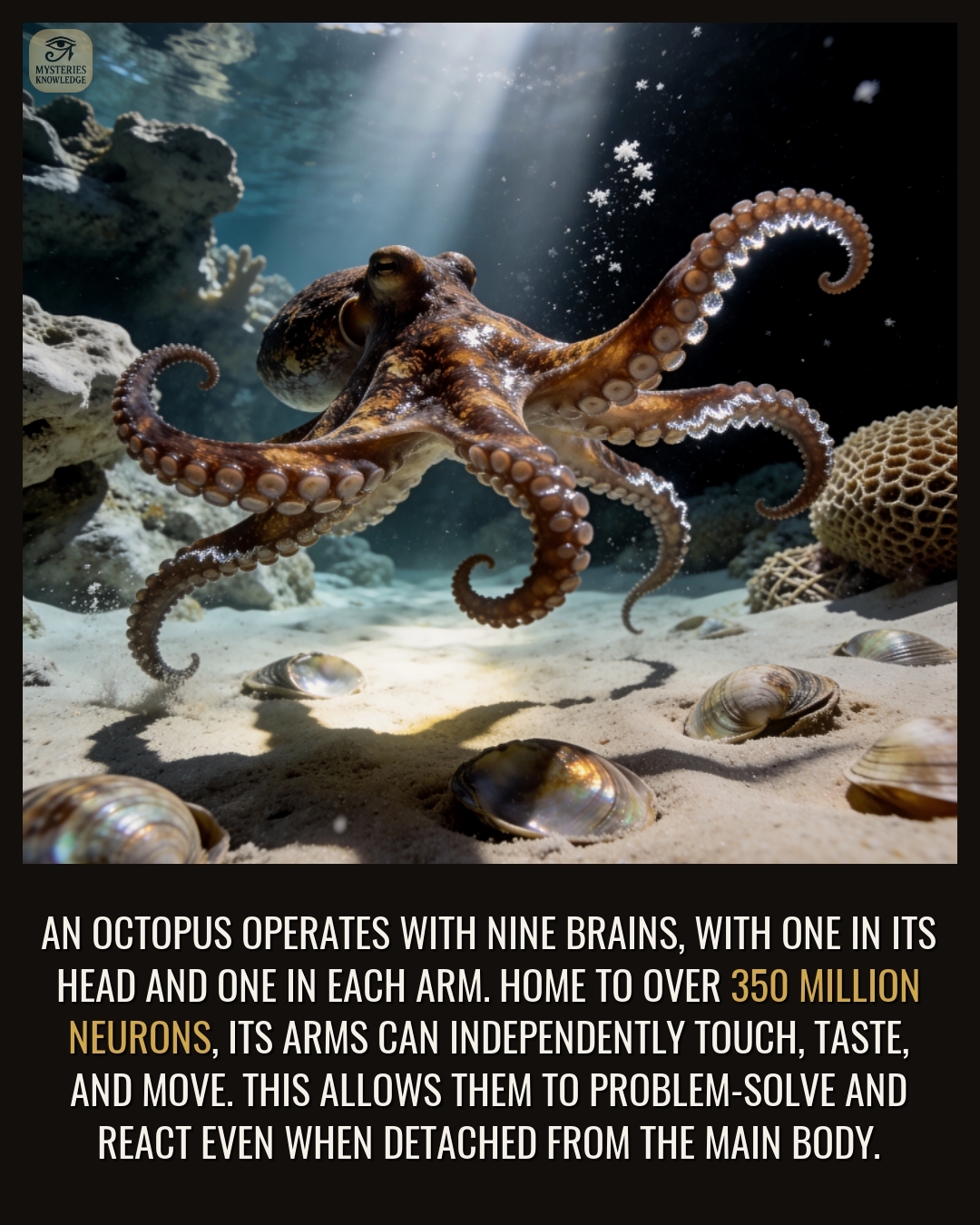 Ancient - The octopus is a masterpiece of distributed intelligence ...