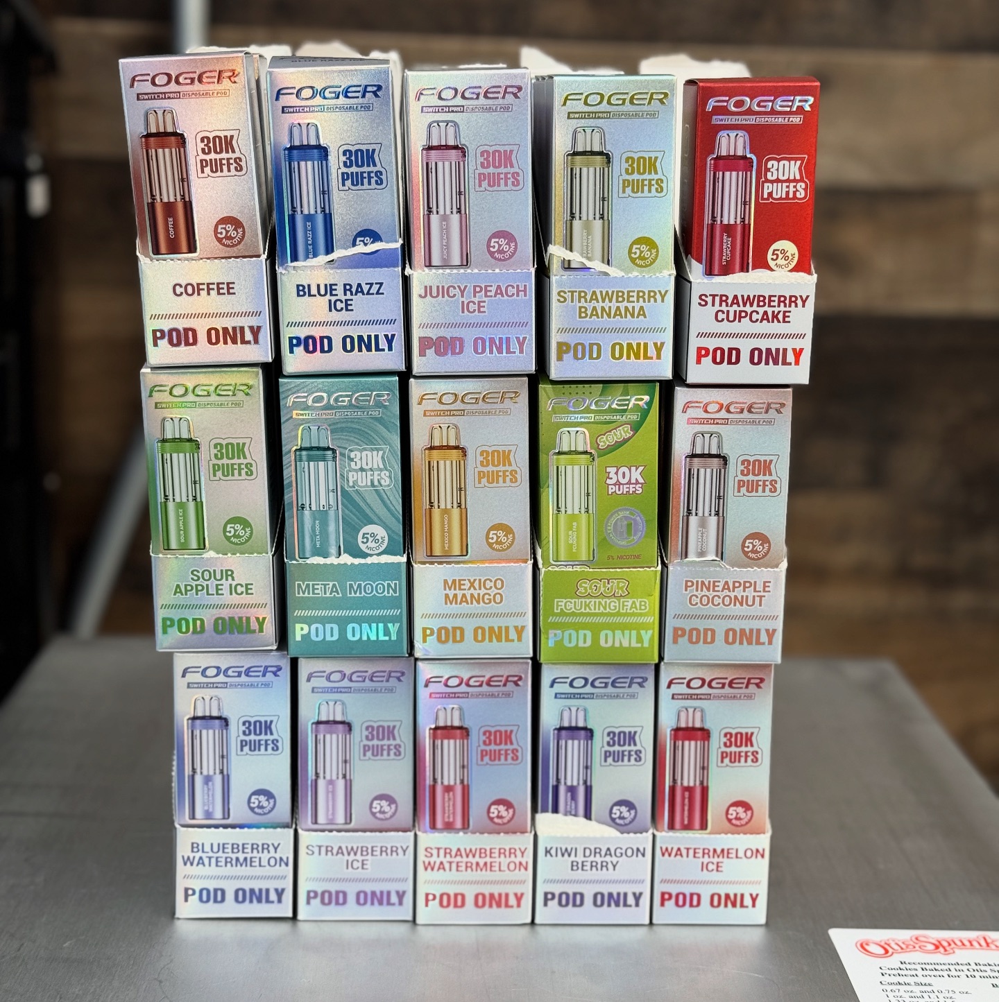 foger pod flavors Now Available at @innoutmarketcamas 21 and Older Product. ID Required Address: 3132 NE 3rd Ave Camas, WA 98607 TikTok: innoutmarket #camaswa #camaswashington #washougalwa #washougalwashington #vancouverwa #vancouverwashington Flavour:(Mint Steezy) Miami Colour_Black Lost Mary💨 Blue Trio💨