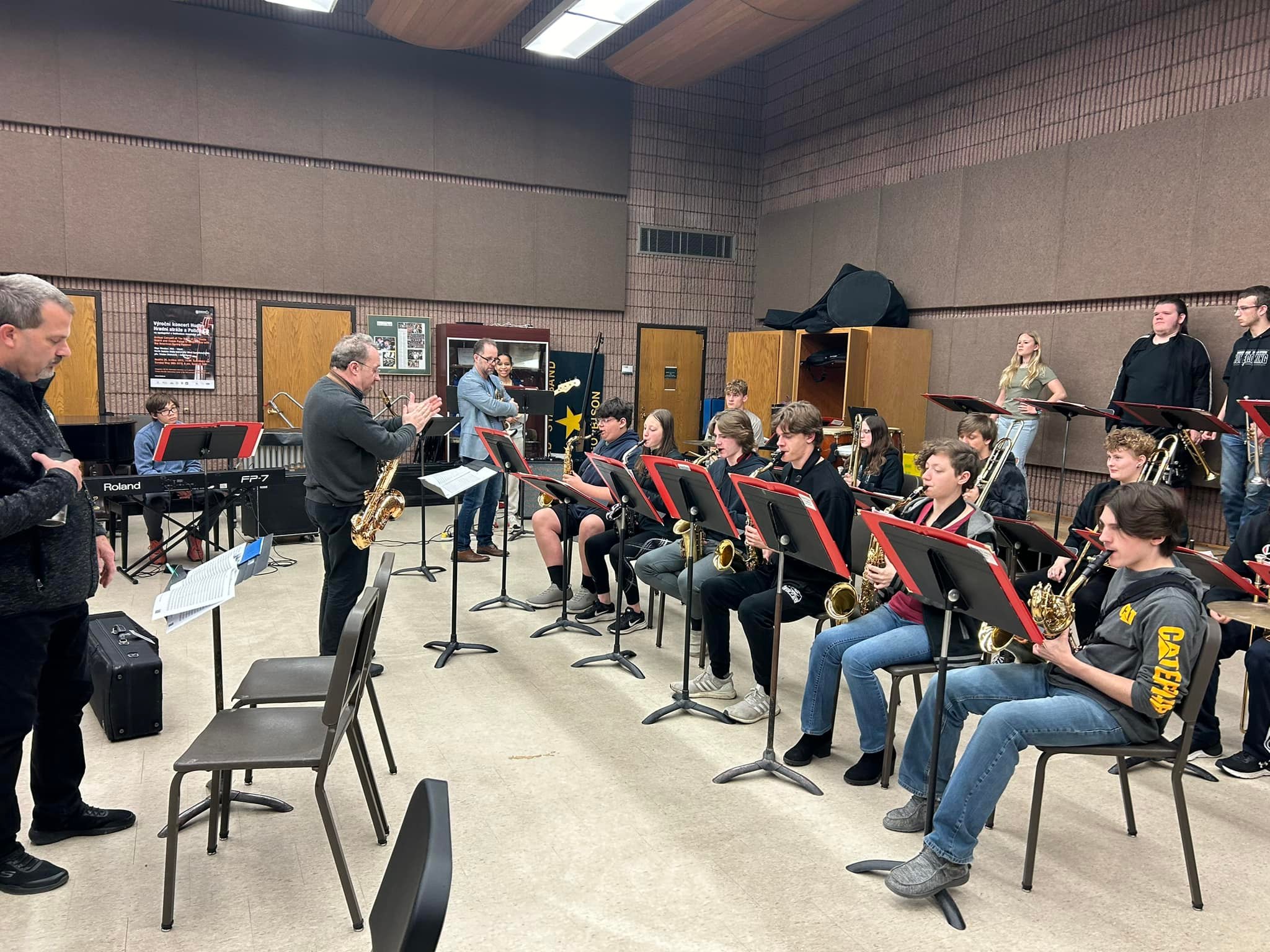 Stop #1 of the MHS Jazz 1 & 2 trip.... - Mandan Band Boosters | Facebook