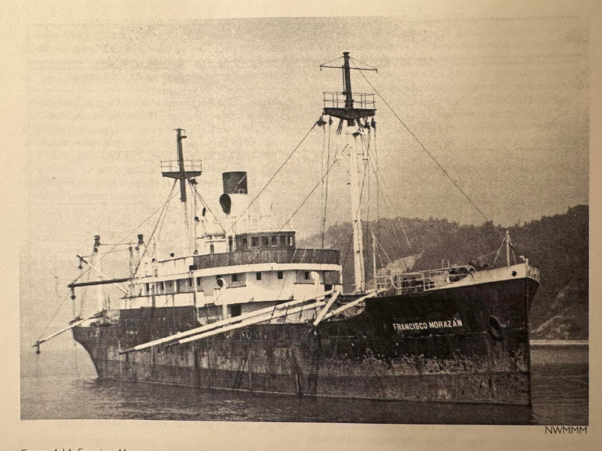 Ice sheets ripped apart the Francisco Morazan over the years at