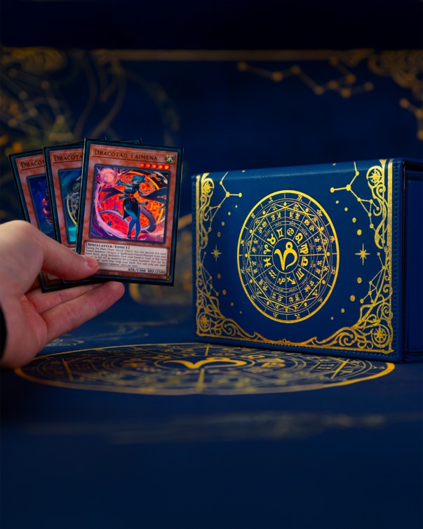 YGO Dragonmaid Girls Playmat – 600x350mm Trading Card Game Mat With Bag, Yu-Gi-Oh!