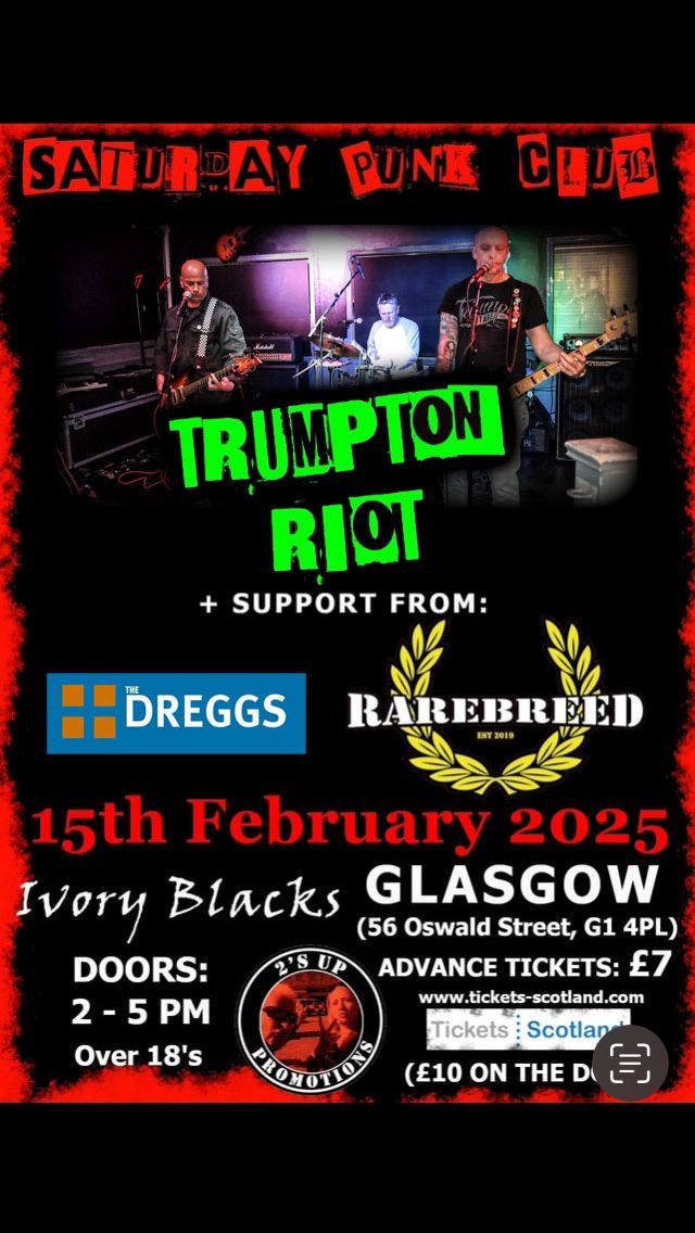Saturday Punk Club -Valentine's Edition - Trumpton Riot + the DREGGS ...