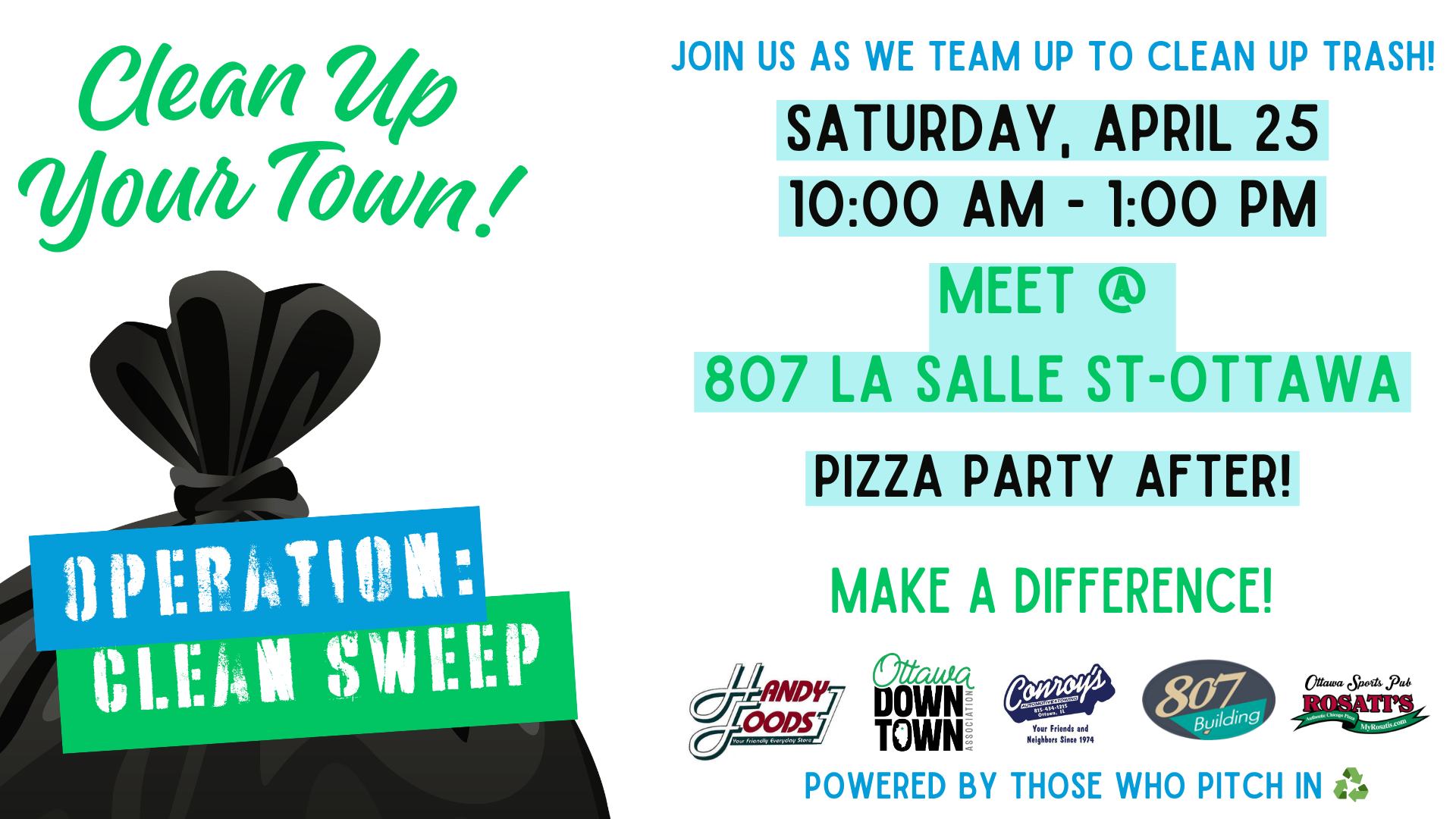Operation Clean Sweep: Clean Up Your Town!