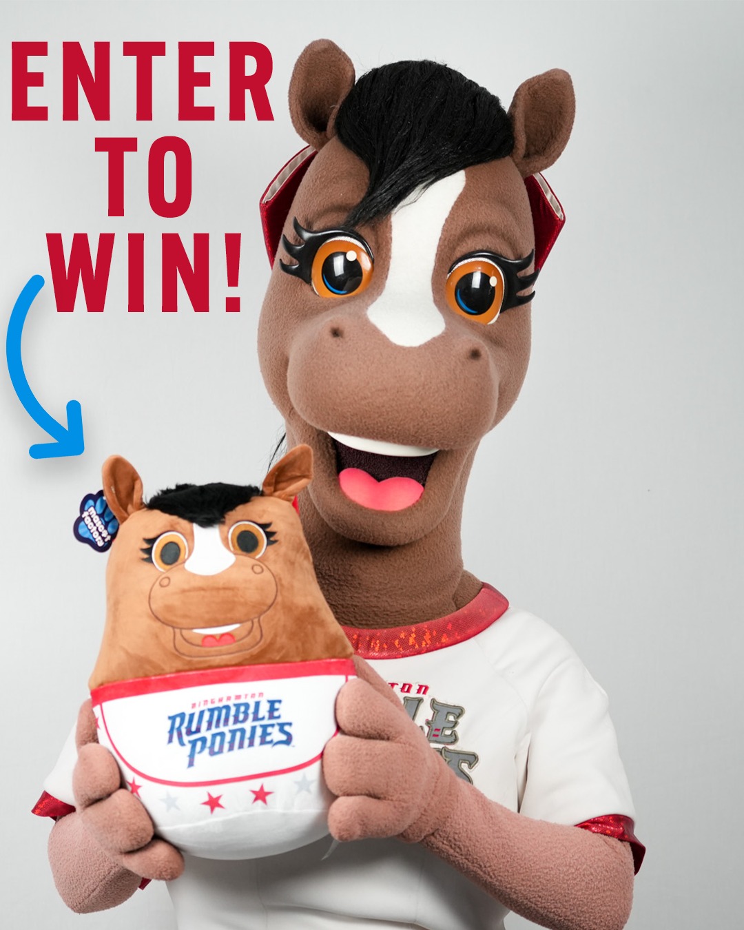 𝗟𝗶𝗸𝗲 𝗮𝗻𝗱 𝗙𝗼𝗹𝗹𝗼𝘄 𝗖𝗼𝗻𝘁𝗲𝘀𝘁! Ruby... - Binghamton Rumble Ponies | Facebook