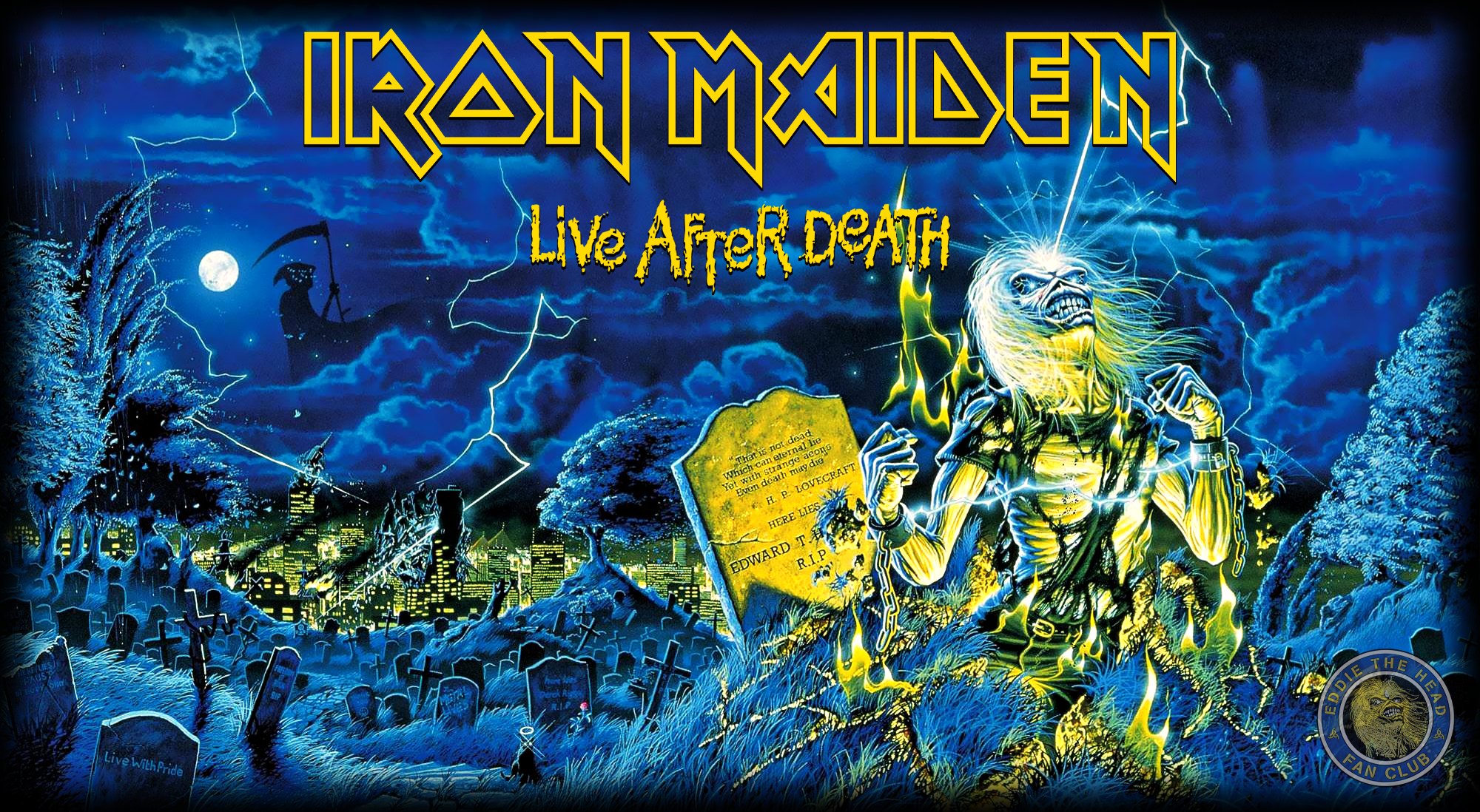 Live After Death is a live album, released 14 October 1985 (Audio