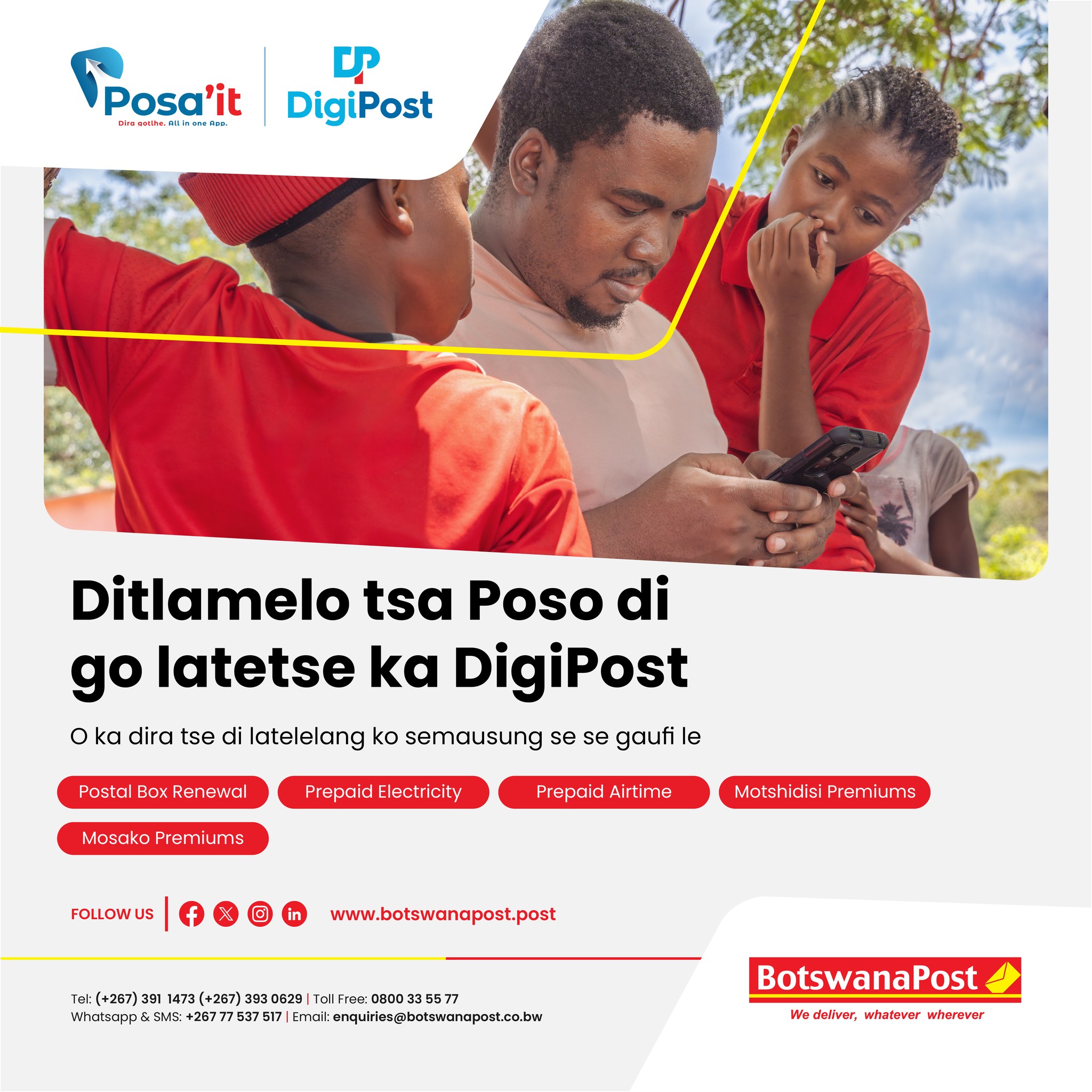 BotswanaPost - BotswanaPost added a new photo.