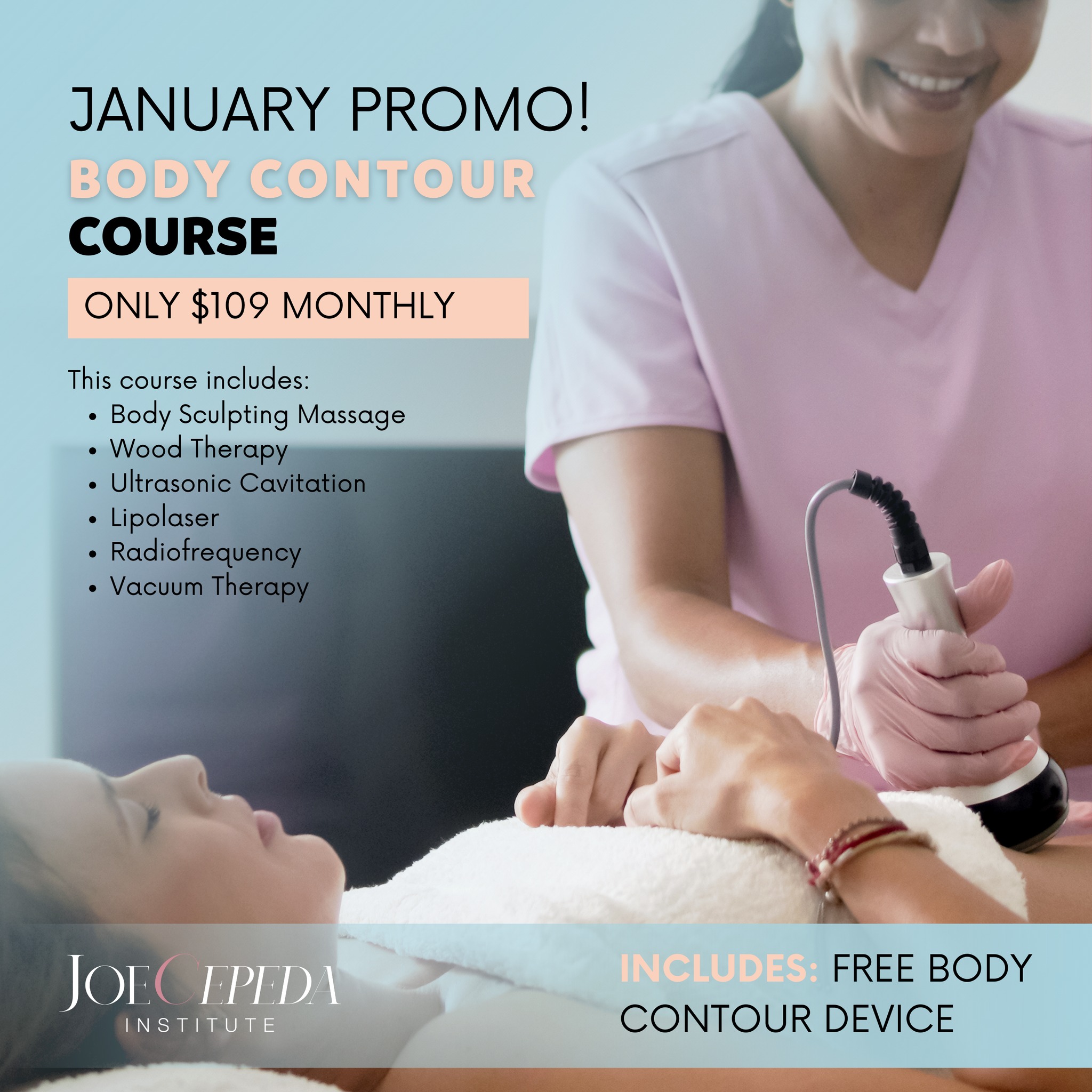 BODY CONTOUR COURSE – January... - Joe Cepeda Institute | Facebook