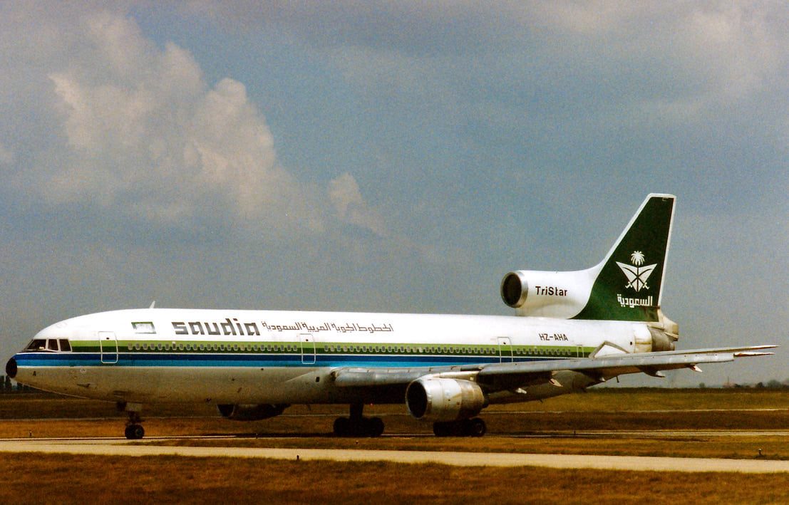 Lockheed L-1011-200 Tristar HZ-AHP preserved at Royal Saudi Air
