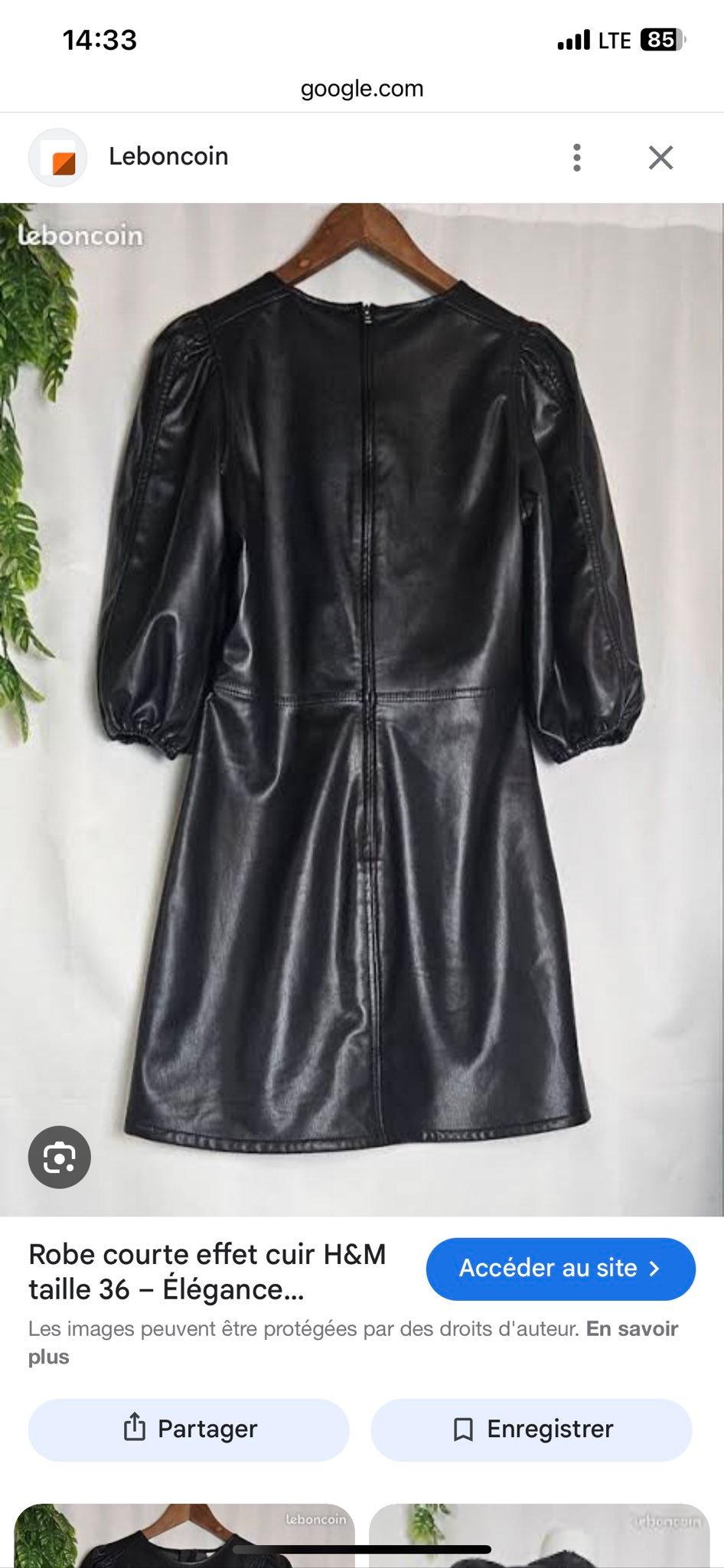 Robe Noire Maxi H&M Taille 14/M - Occasion En Très Bon état, Style Décontracté