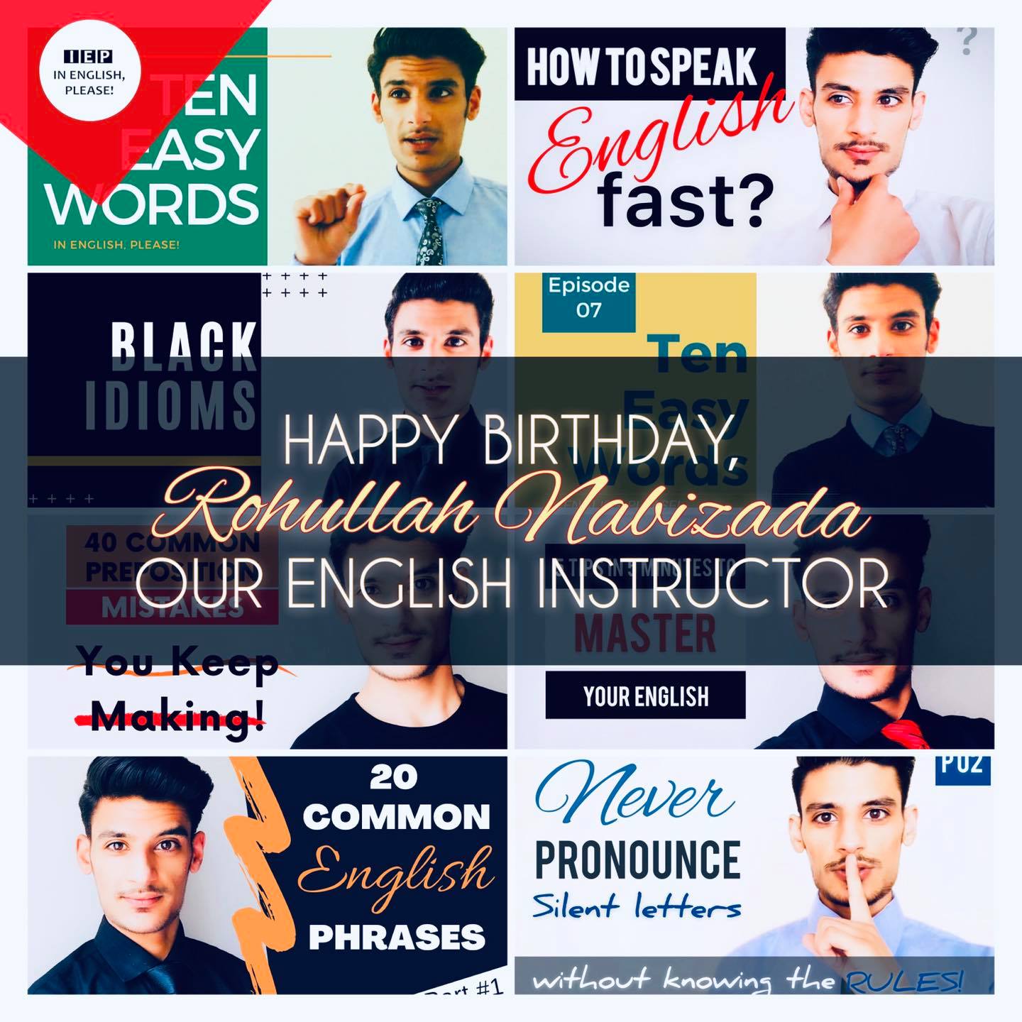 Happy Birthday Rohullah Nabizada 🎉🎊🎁🍫... - In English Please | Facebook
