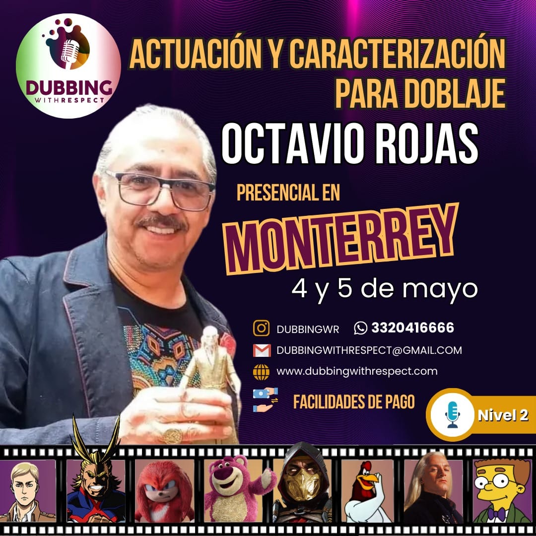 Octavio Rojas - Actor y Locutor