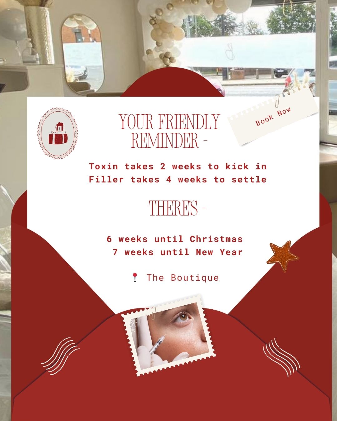 TheBoutique - A little festive reminder to get your holiday glow plans ...