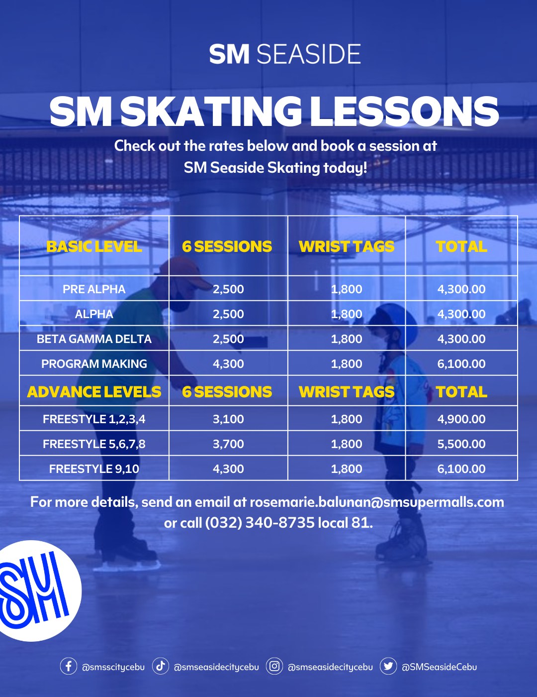 SM Seaside City Cebu (Official) - Hey, skate squad! ! ⛸ Spend #AweSM ...