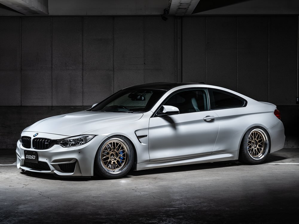 RAYS Wheels USA - BMW M4 x VOLK RACING 21A spec-SR •••... | Facebook